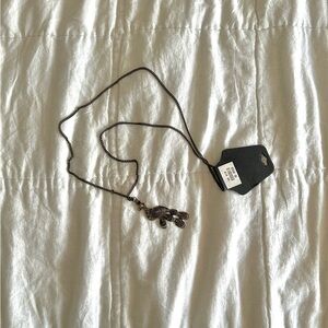 gold peacock necklace